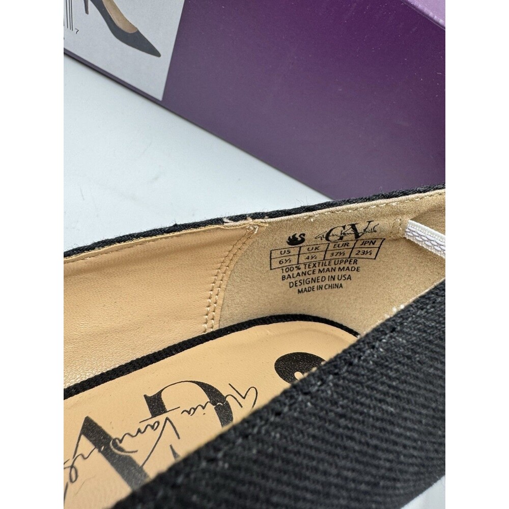New Gloria Vanderbilt Women's Marilyn Pumps Black Closed Toe Heels Sz 6.5 Shoes - Picture 10 of 16
